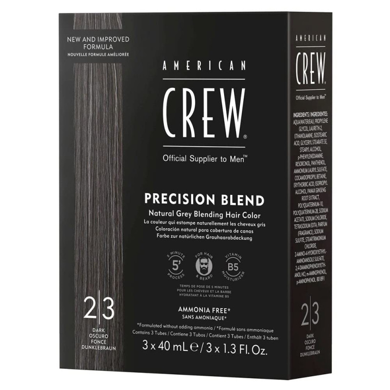 AMERICAN CREW PRECISION BLEND COLOR DARK 2-3