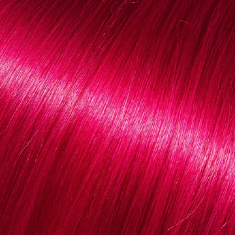 BABE 18" FUSION KERATIN BOND HAIR EXTENSIONS  DARK FUCHSIA PAMELA 