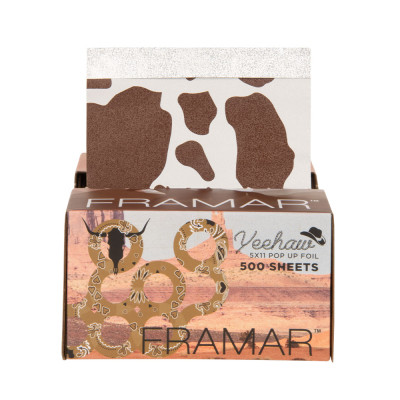 FRAMAR YEEHAW 5X11 POP UP FOIL 500CT