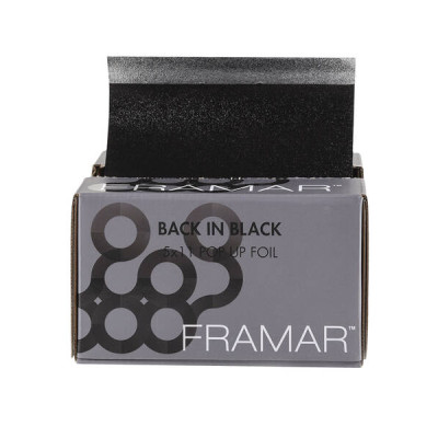 FRAMAR 5X11 POP UP FOIL BLACK 500CT