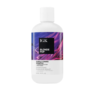 IGK BLONDE POP PURPLE TONING SHAMPOO 