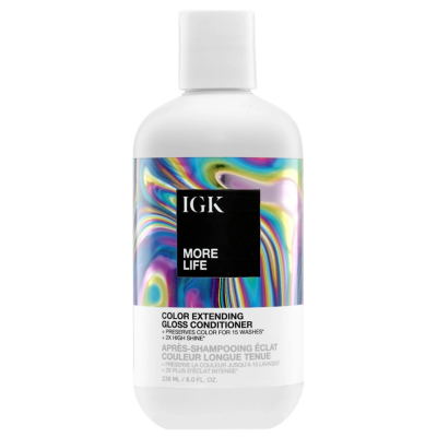 IGK MORE LIFE COLOR EXTENDING GLOSS CONDITIONER 8OZ