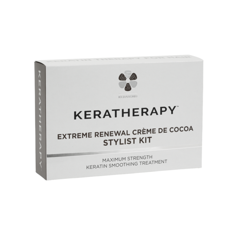 KERATHERAPY EXTREME RENEWAL CREME DE COCOA SMOOTHING TREATMENT   STYLIST KIT