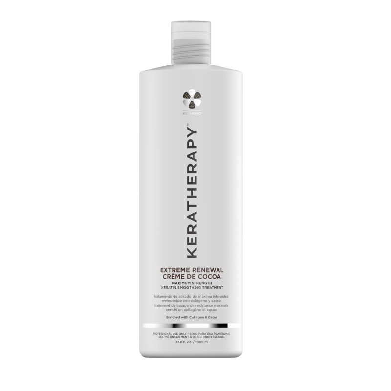 KERATHERAPY EXTREME RENEWAL CREME DE COCOA KERATIN SMOOTHING TREATMENT  33OZ