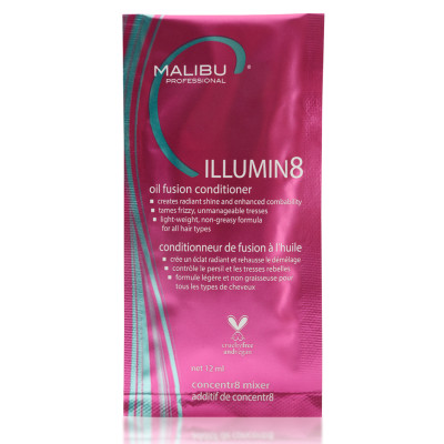 MALIBU C ILLUMIN8 OIL FUSION CONDITIONER FOIL PACKETTE  12ML