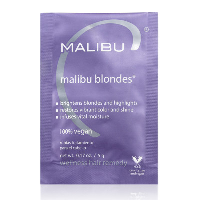 MALIBU C BLONDES WELLNESS REMEDY FOIL PACKETTE .17OZ