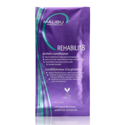 MALIBU C REHABILIT8 CONDITIONER FOIL PACKETTE .12ML