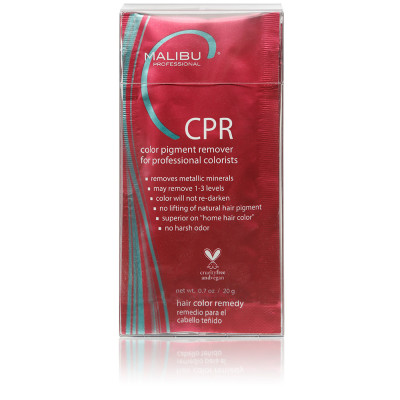 MALIBU C CPR COLOR PIGMENT REMOVER FOIL PACKETTE .7OZ