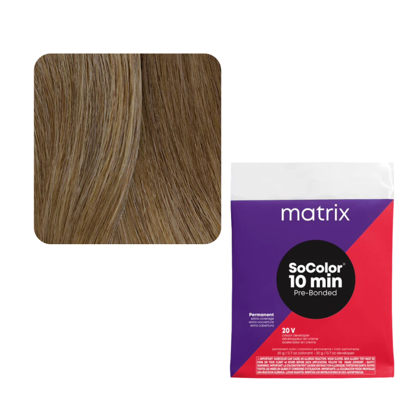 MATRIX SOCOLOR 10 MINUTE PERMANENT HAIR COLOR PACKETTE 508N