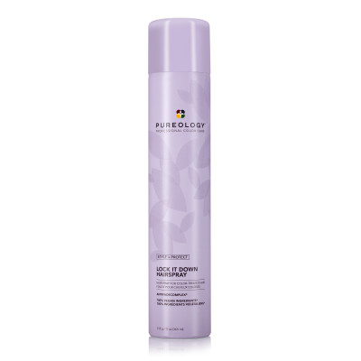 PUREOLOGY LOCK IT DOWN HAIRSPRAY  11OZ