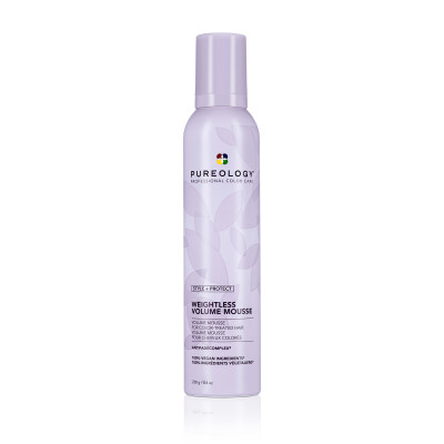 PUREOLOGY WEIGHTLESS VOLUMIZING MOUSSE  8.4OZ