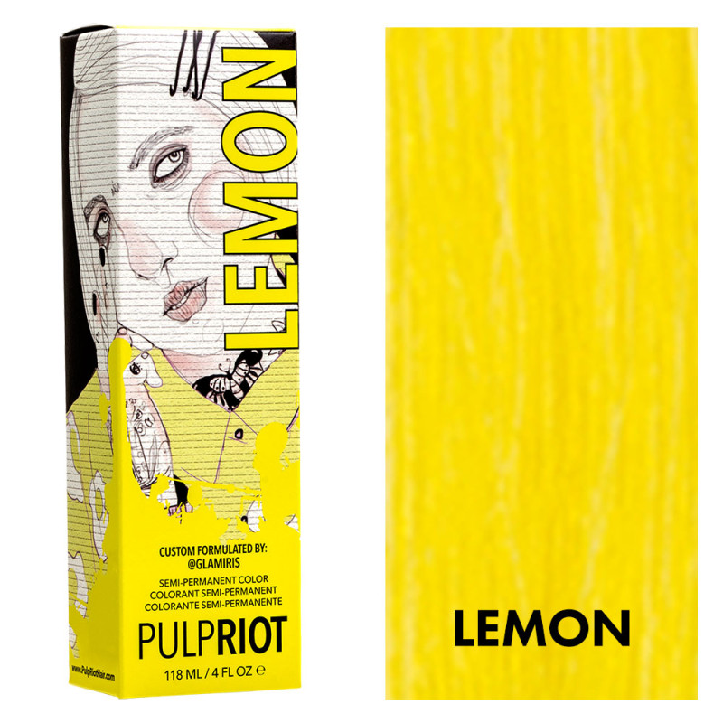 PULPRIOT SEMI-PERMANENT HAIRCOLOR LEMON