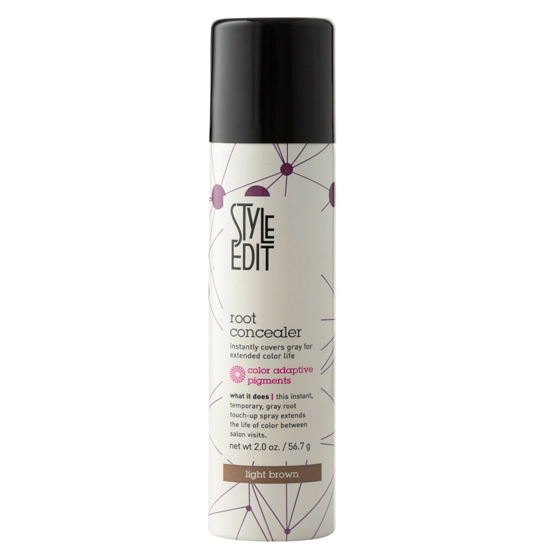 STYLE EDIT ROOT CONCEALER SPRAY LIGHT BROWN