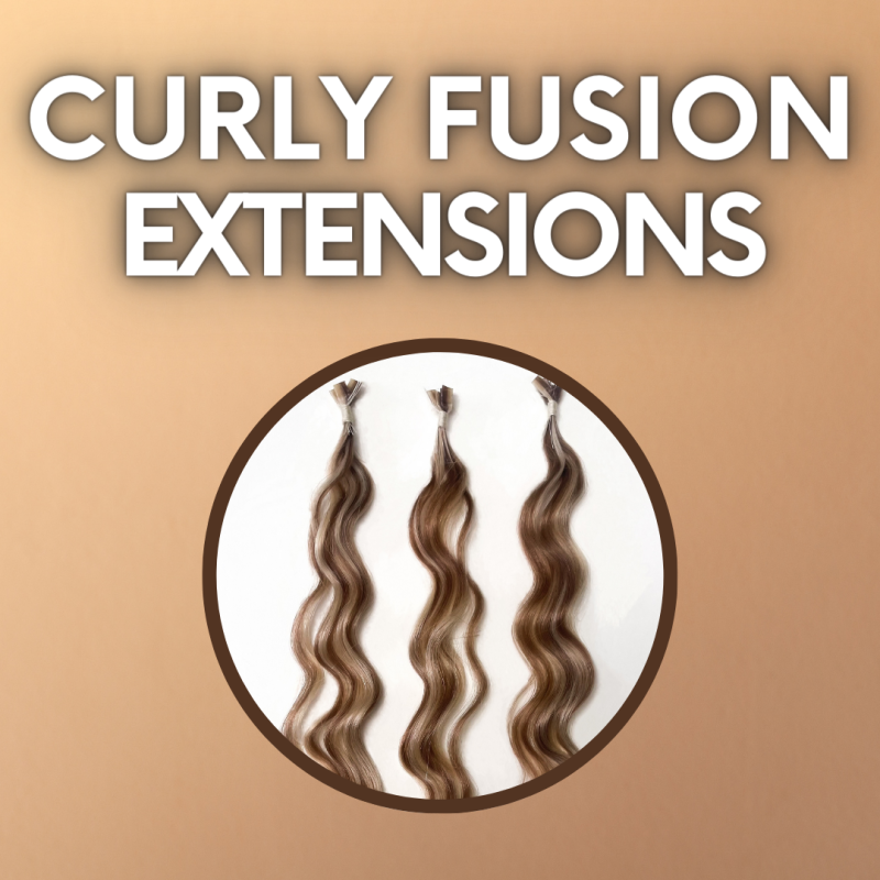  BABE 22" FUSION CURLY HAIR EXTENSIONS #6 DAISY