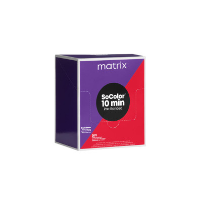 MATRIX SOCOLOR 10 MINUTE PERMANENT HAIR COLOR BOX