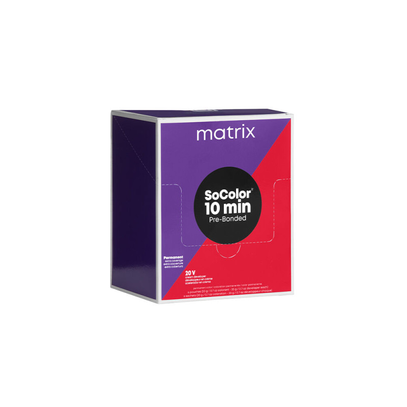 MATRIX SOCOLOR 10 MINUTE PERMANENT HAIR COLOR BOX 505NA